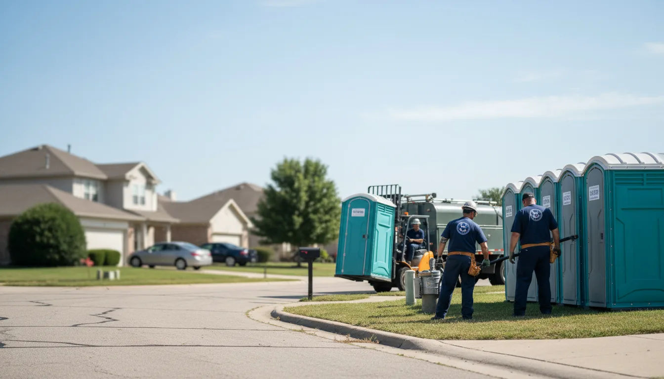 Porta Potty Rental in Farwell, TX near me